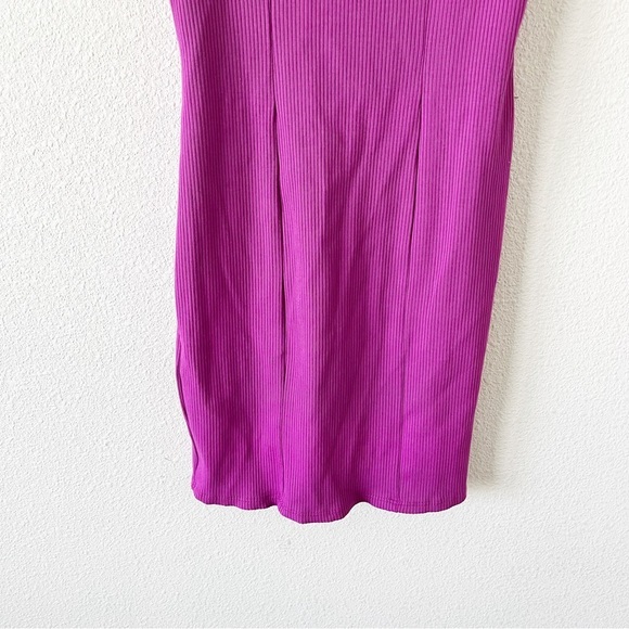 Lulu’s Hotter Than You Can Handle Magenta Purple Bodycon Mini Dress - Picture 4 of 10